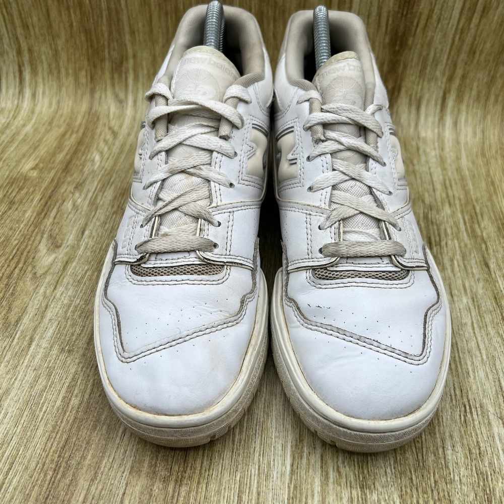 New Balance 550 Women's Size 9.5 White Shoes Sneakers Leather Low Top Bbw550ws View 2